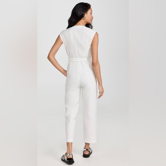 NWT Rachel Comey Steadfast Jumpsuit in White - Picture 5 of 7